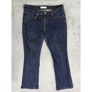Levis 515 Jeans Womens 10 Blue Bootcut Dark Wash Denim Mid Rise Cowgirl Stretch